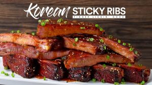 Spicy Garlic STICKY Ribs Sous Vide!