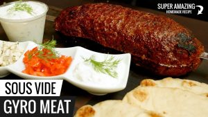 Homemade Sous Vide Gyro Meat!